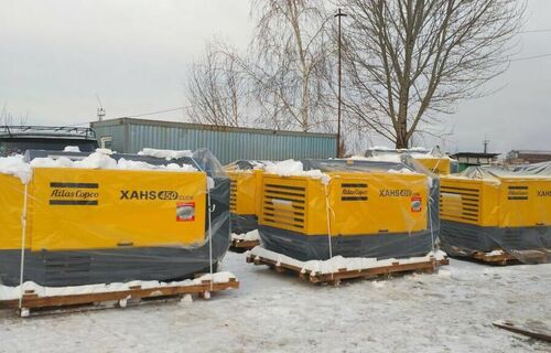 Аренда компрессора Atlas Copco XAHS 450
