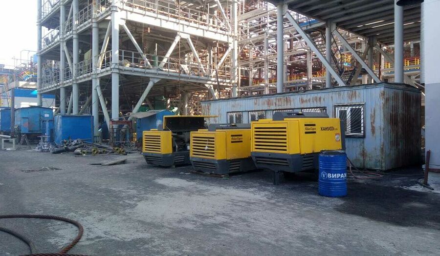 Аренда компрессора Atlas Copco XAHS 450 стоимость