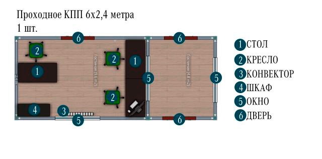 КПП (проходная) 
