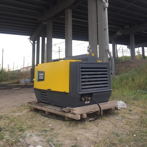 Передали компрессор Atlas Copco в аренду на трассу М5 Передали компрессор Atlas Copco в аренду на трассу М5